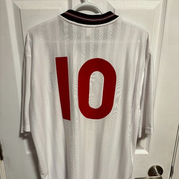 Umbro 1986* England Home Soccer Jersey XL LINEKER #10 - Picture 2 of 7